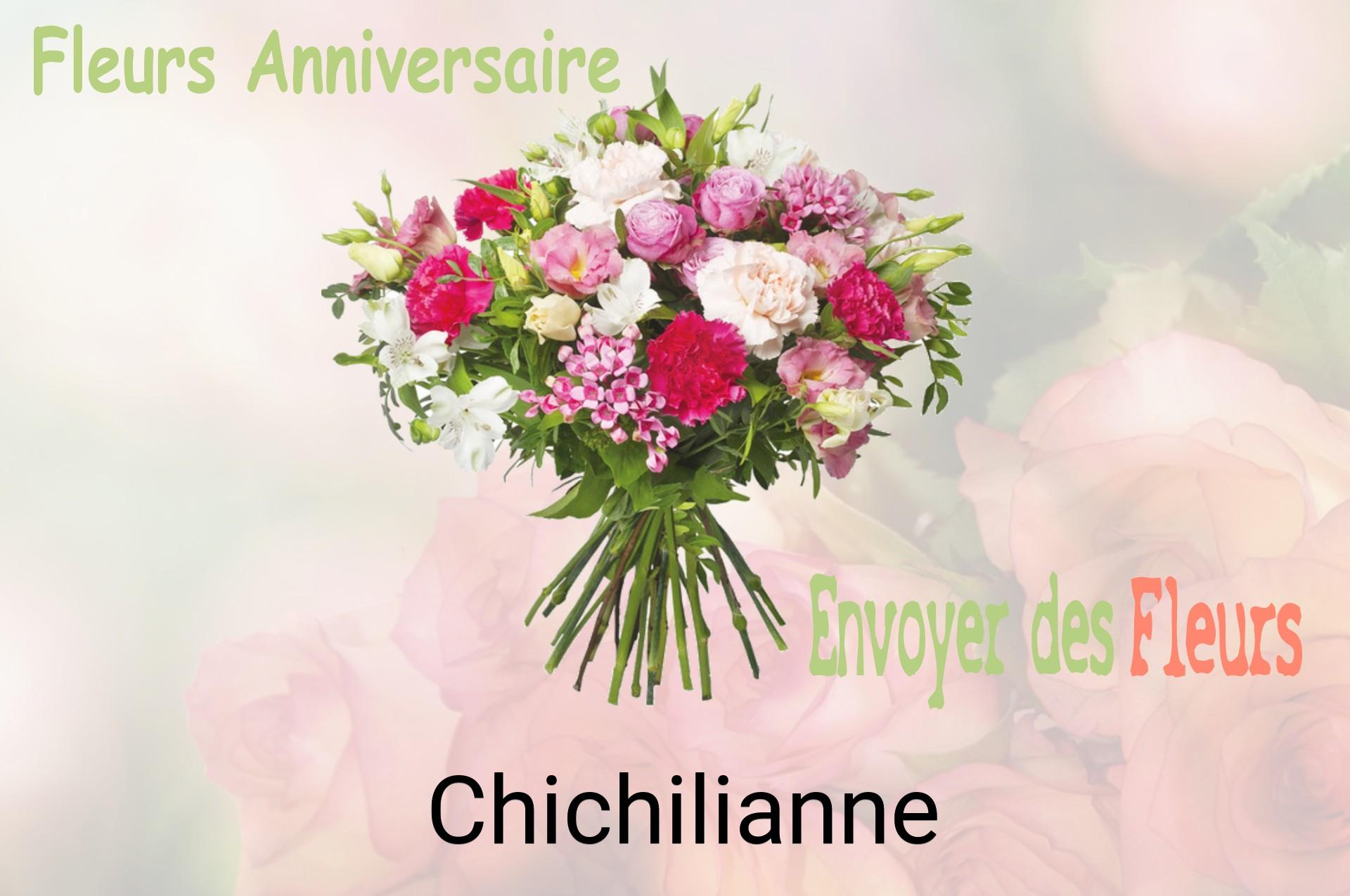 Bouquet de fleurs d’anniversaire livré à Chichilianne