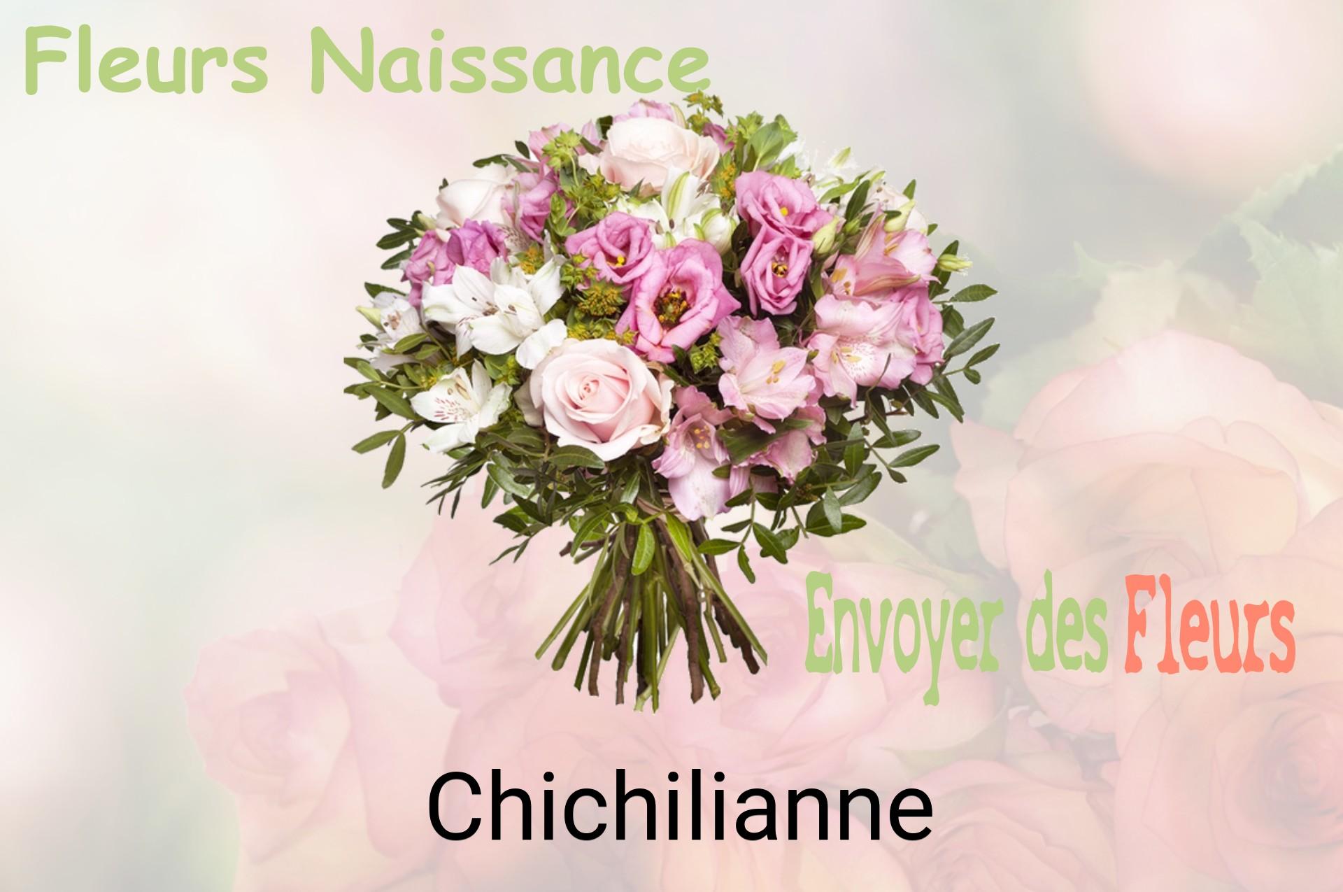 Bouquet de fleurs de naissance livré à Chichilianne